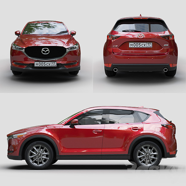 Mazda CX-5 2017 3D Model