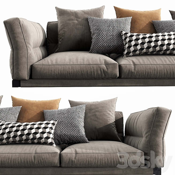 Flexform Adda 3 3D Model
