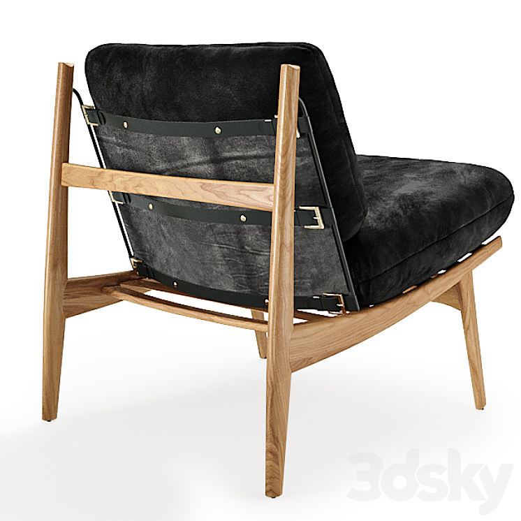 Lawson-Fenning Maker's Lounge Chair 3D Model