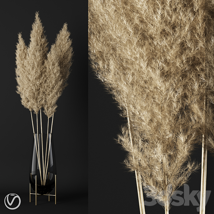 A bunch of pampas 3DS Max - thumbnail 1