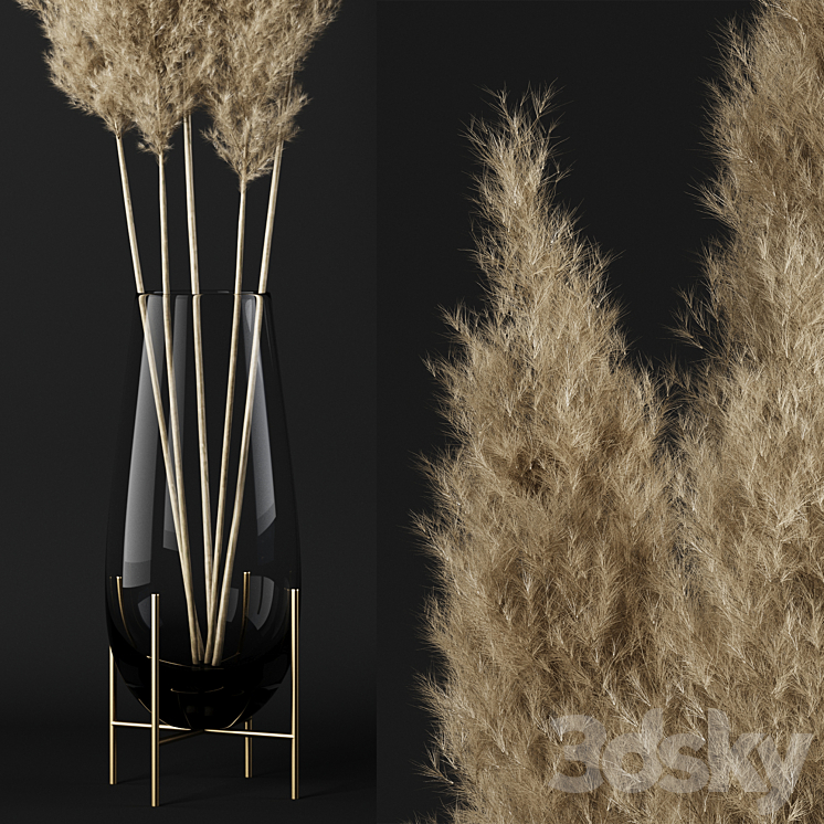 A bunch of pampas 3DS Max - thumbnail 2