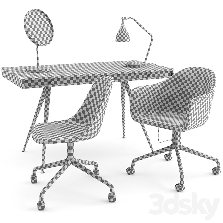 Office set by Norr11 and MENU 3DS Max - thumbnail 2