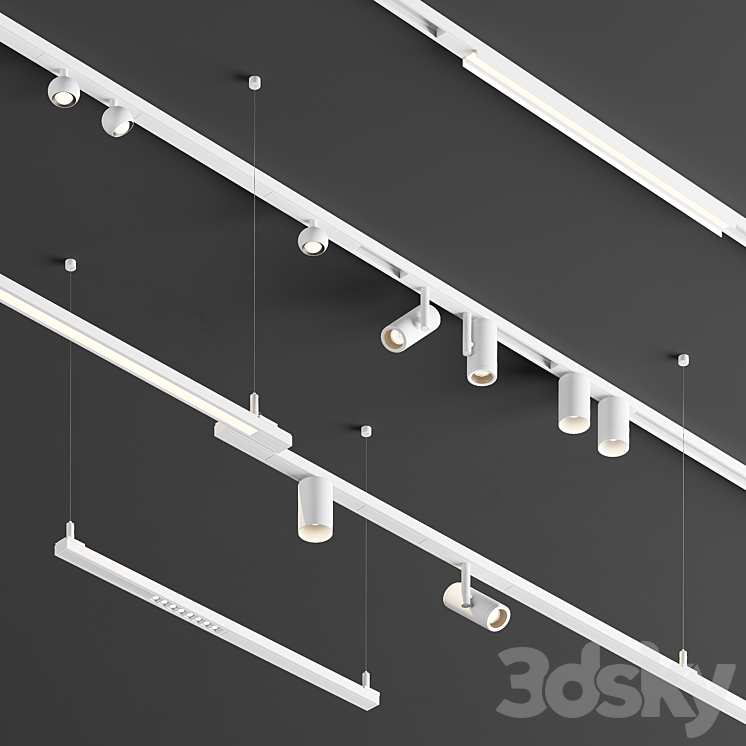 Modular Lighting Instruments Pista surface 3DS Max - thumbnail 2