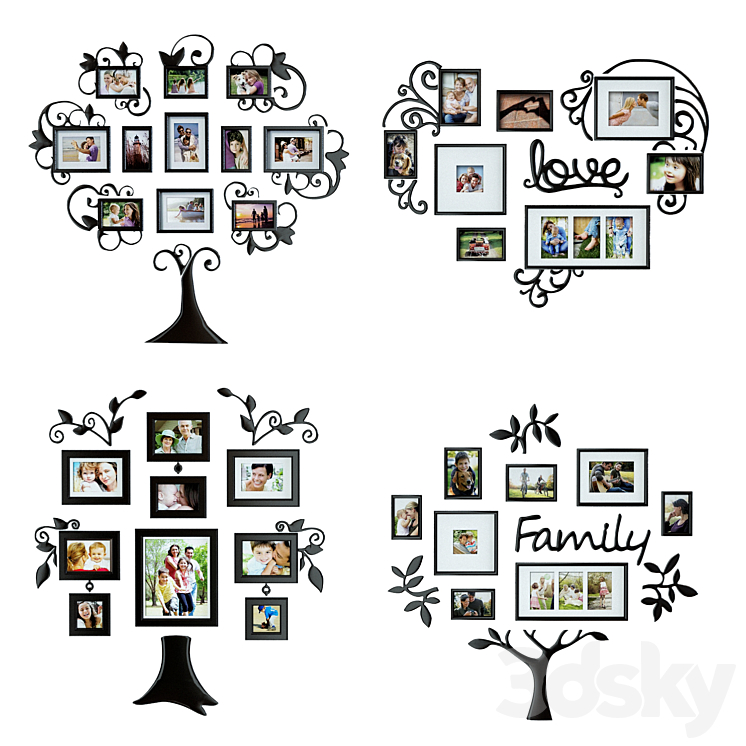 Family tree 3DS Max - thumbnail 1