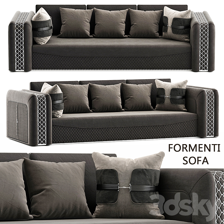 Formenti FOR2476 Infinity Sofa 3DS Max - thumbnail 1