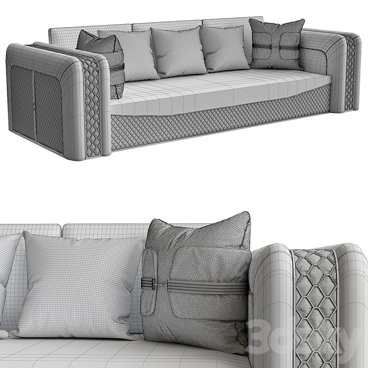 Formenti FOR2476 Infinity Sofa 3DS Max - thumbnail 2