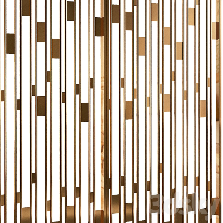 Decorative partition 23 3D Model