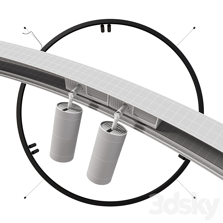 Centrsvet INFINITY MODULE 1400 B 3D Model