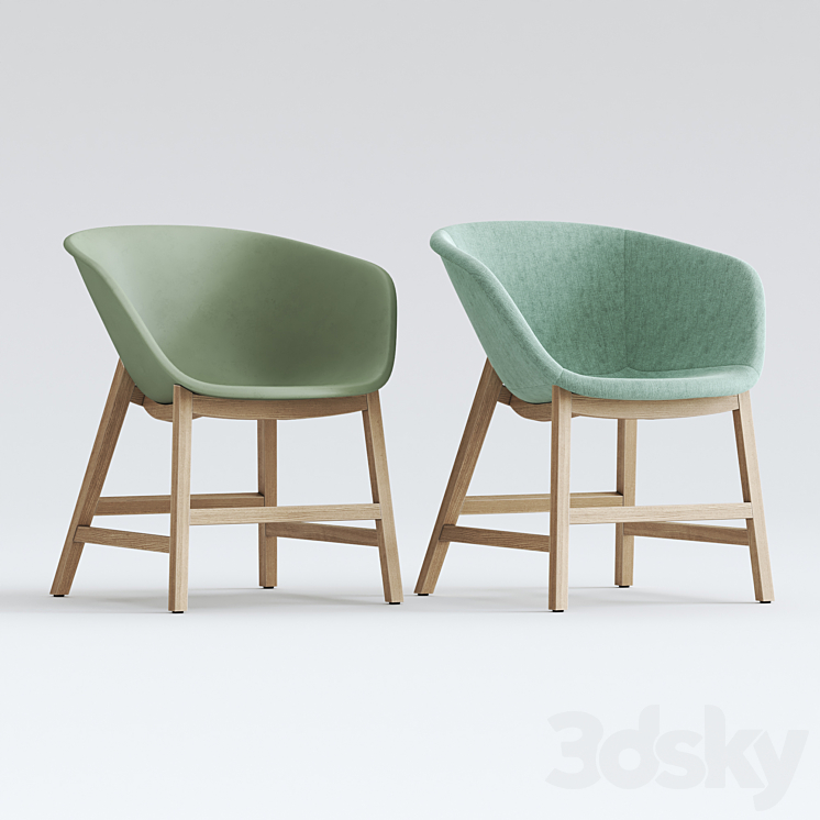 Nathan Rhodes Design Norr Lounge Chair Chair 3D model