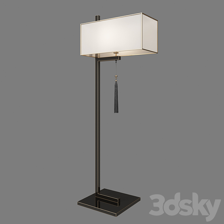 New chinese floor lamp 3D Model