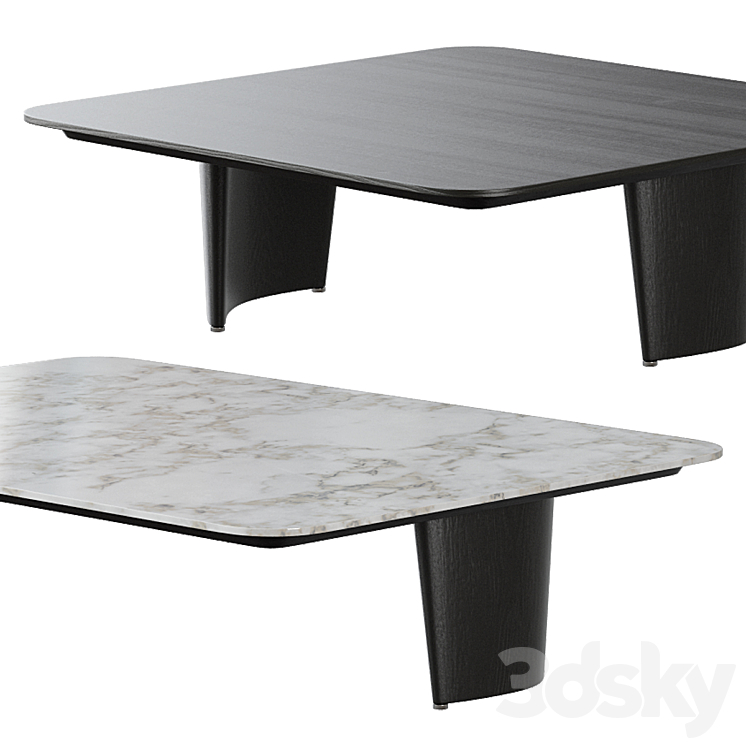 Minotti / Song Coffee Table 3D Model