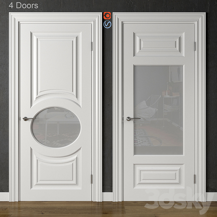 Doors Academy Toulon part 1 3D Model