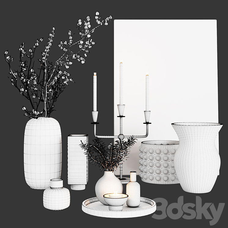 Decor set 12 3D Model