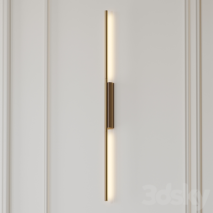 LINK Double Reading Wall Lamp 3DS Max - thumbnail 1