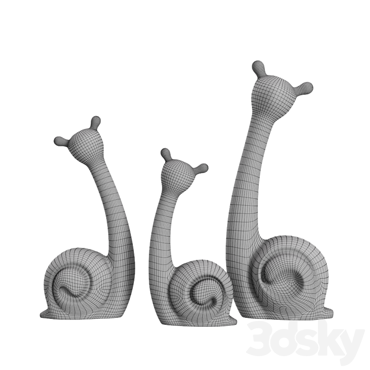 Nordic Ceramics Snail 3DS Max - thumbnail 2