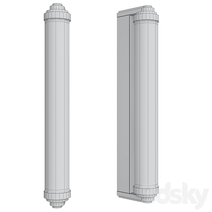 MLE - BATHROOM wall lamp 3D Model