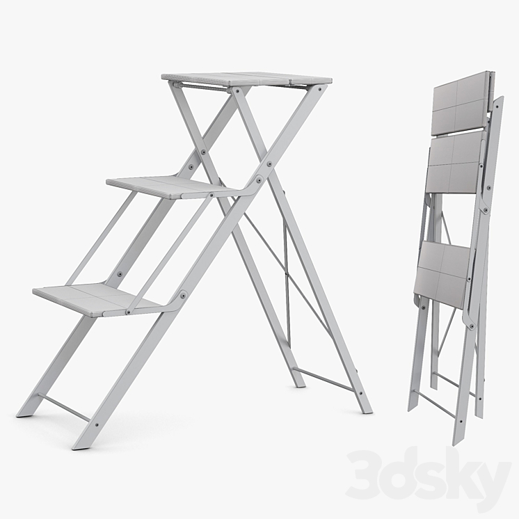 Mis en Demeure - Stool hastings 3D Model