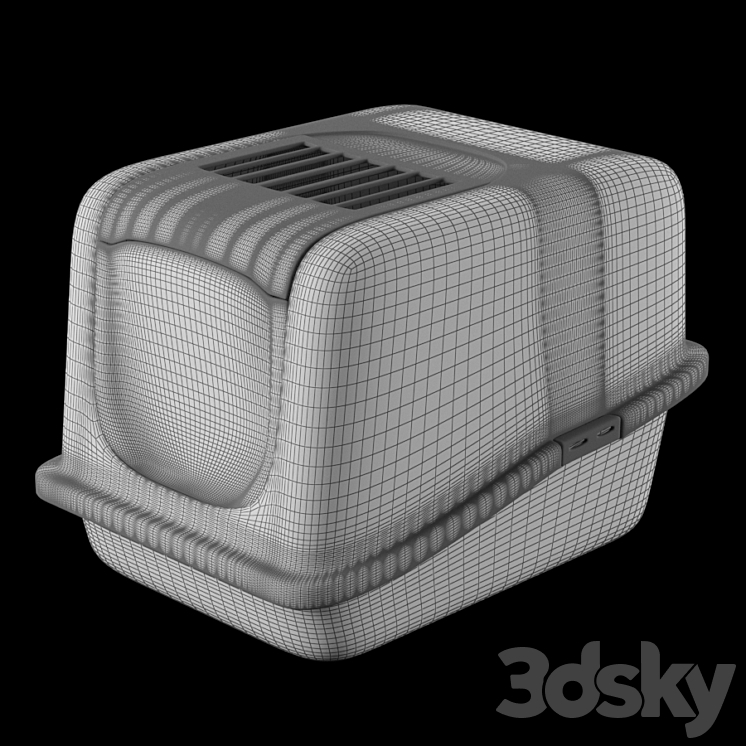 Cat lavatory Savic Nestor 3D Model