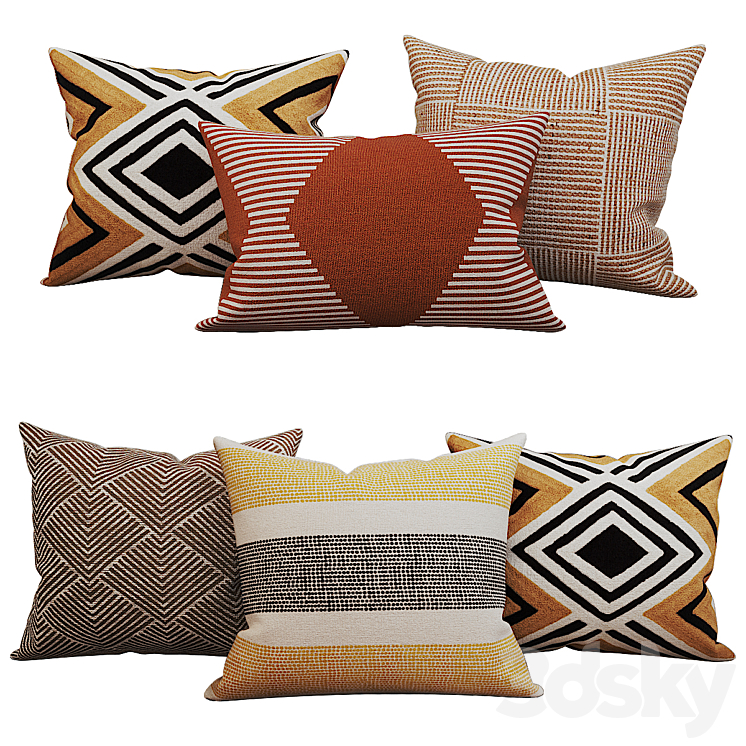 Decorative_set_pillow_26 3D Model
