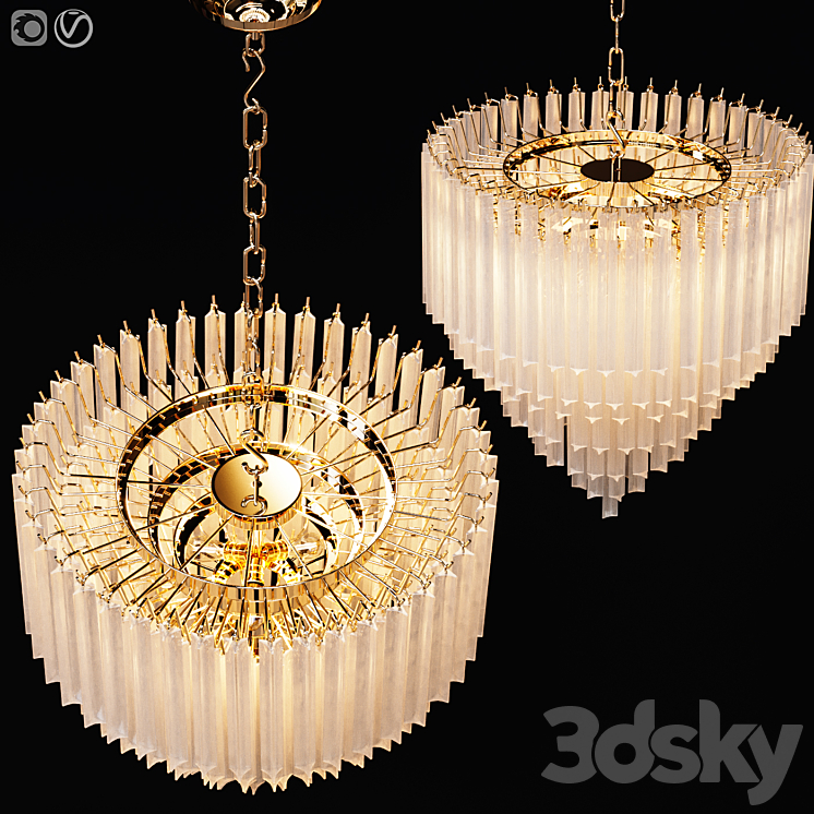 Eichholtz CHANDELIER NOVA 3D Model