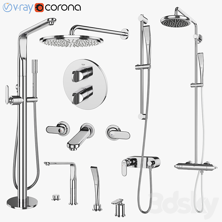 Mixers and showers GROHE | Veris set 69