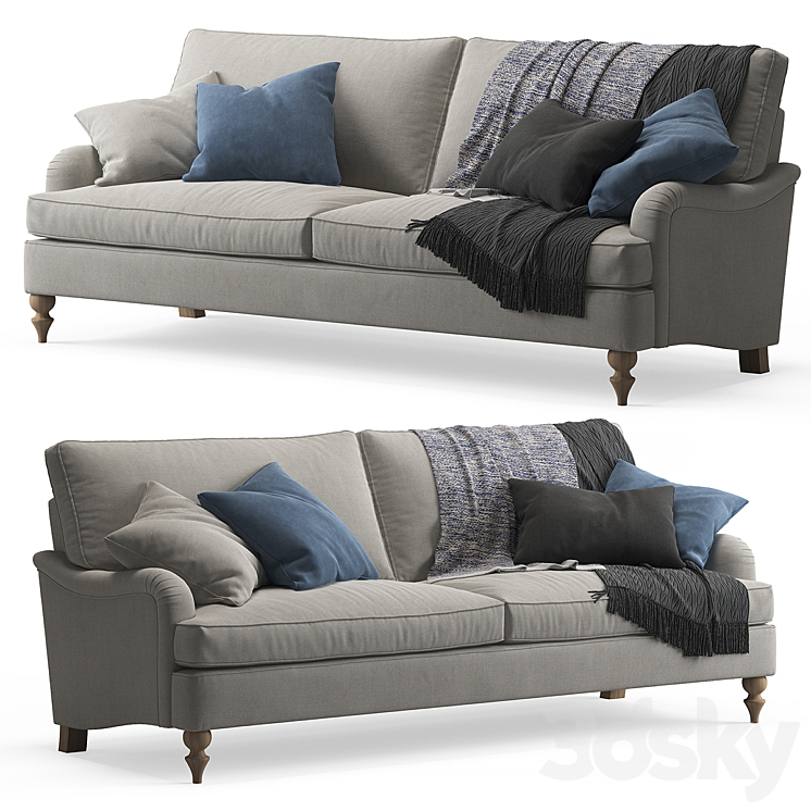 Florence 2-seat Sofa by Love Your Home 3DS Max - thumbnail 1
