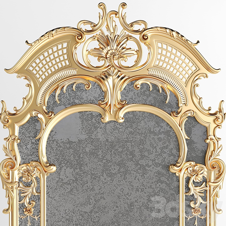 classical mirror 2 3D Model