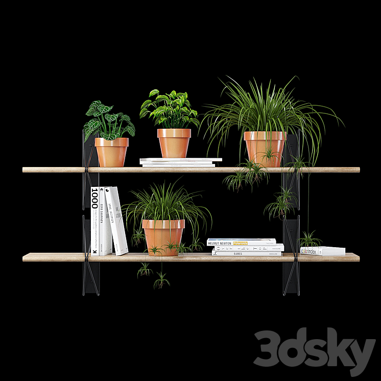 Strut shelving 3D Model