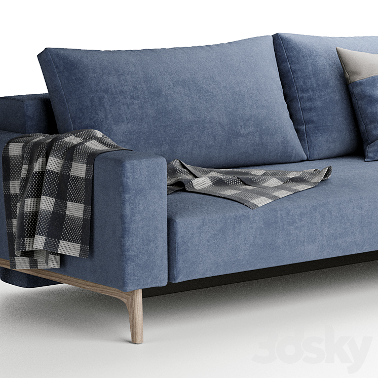 Idun sofa 3D Model