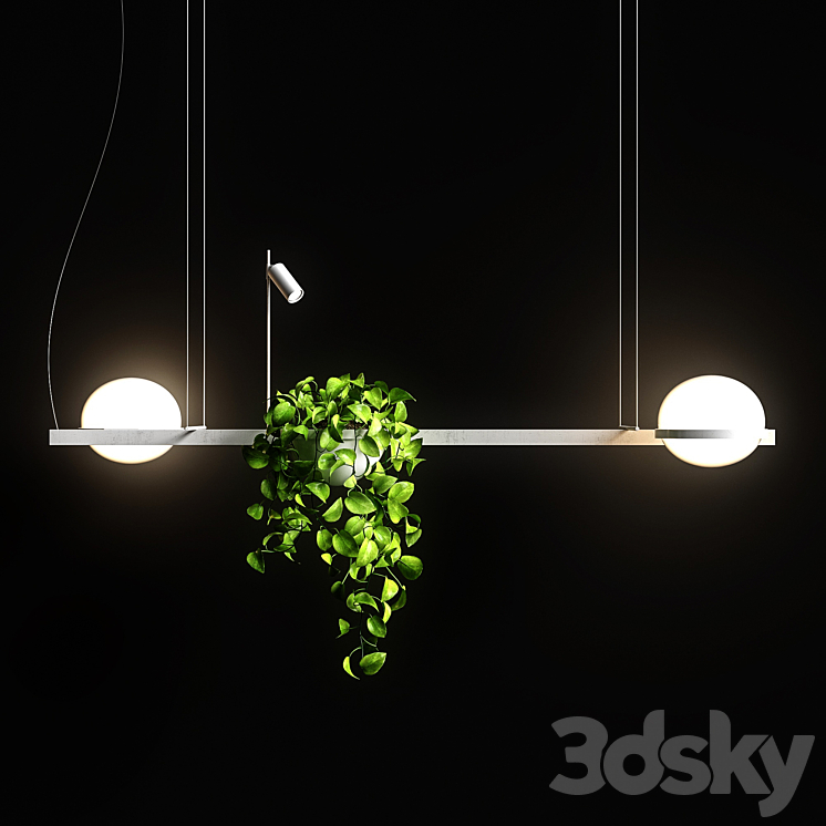 Vibia Palma 3734 3D Model