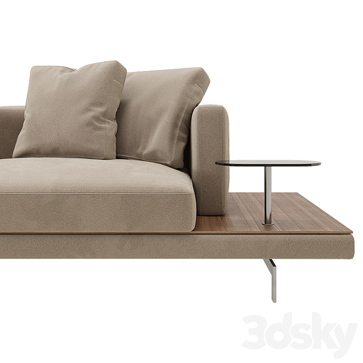 Dock Sofa option 01 3D Model