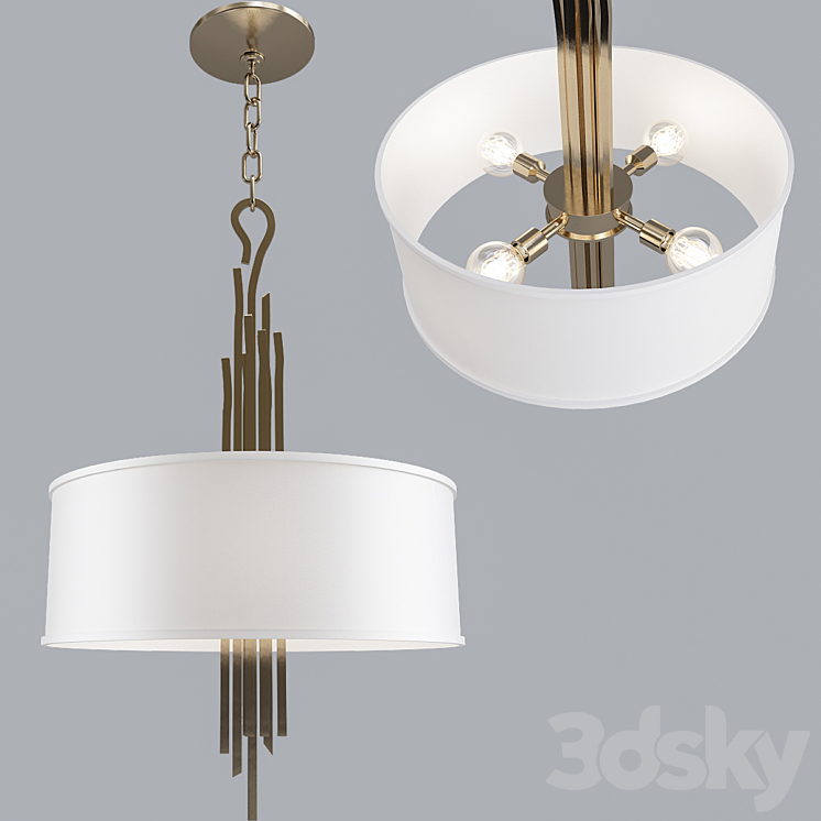 Fredrick_ramond Pendant light 3D model