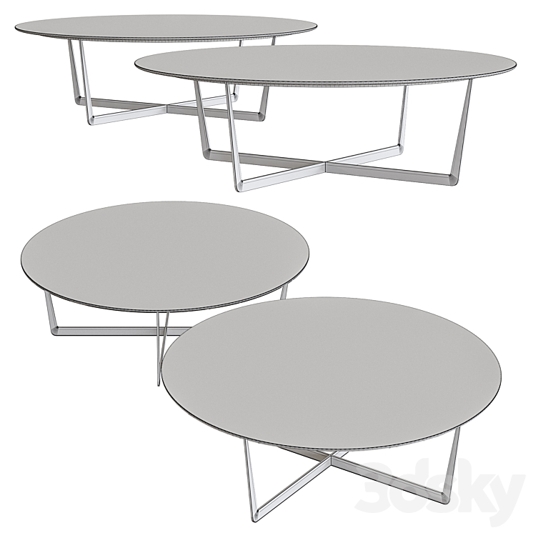 NV Gallery Bexter Coffee Tables 3D Model