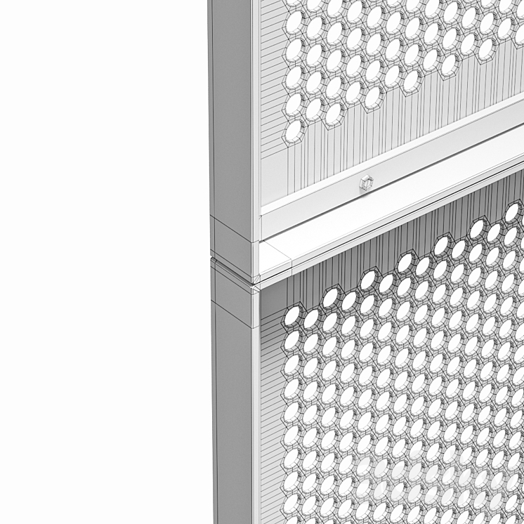 Decorative metal lattices - Circle 3D Model