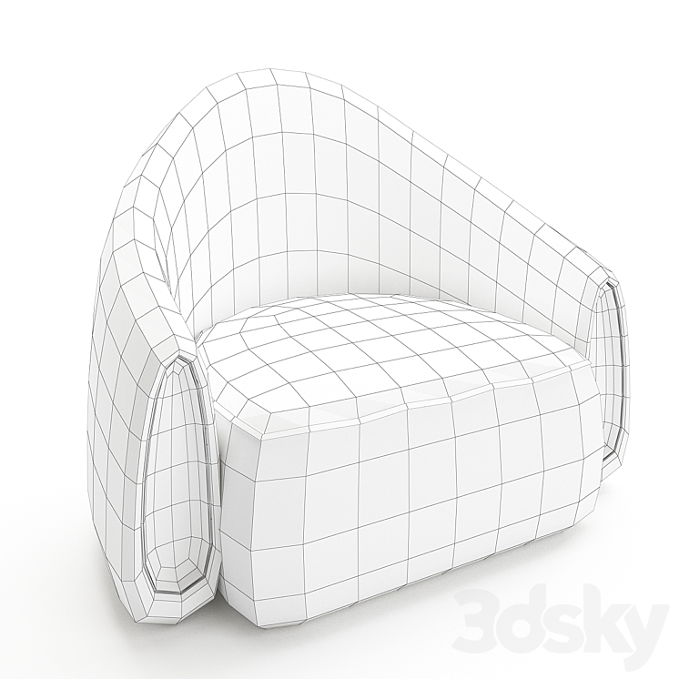SEATING - Twenty First Gallery 3D Model