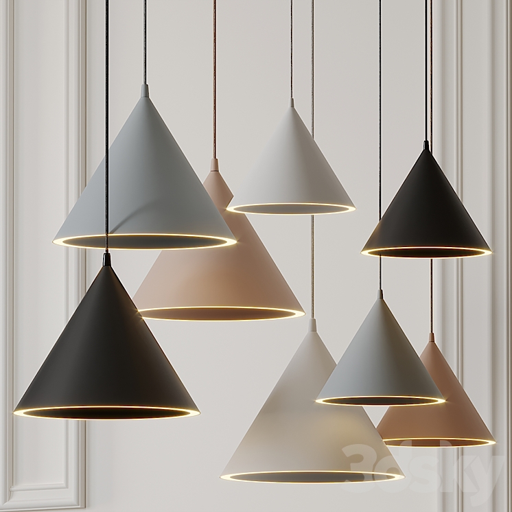 ANNULAR Pendant Lamps by Mintbliss 3DS Max - thumbnail 1