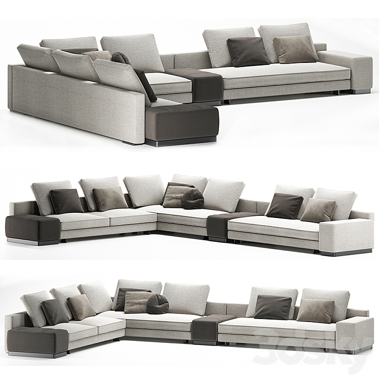 Minotti daniels 2 3D Model