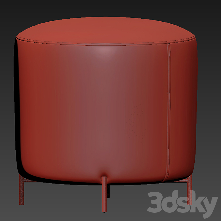 Ottoman set 3D Model