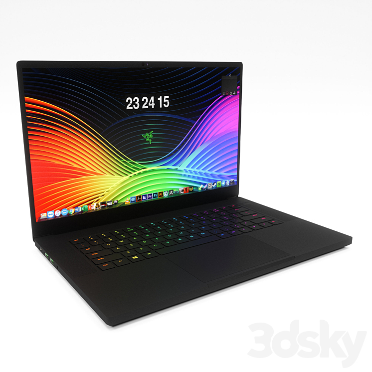 Razer Blade 15 - Advanced Model 2019 3D Model Free
