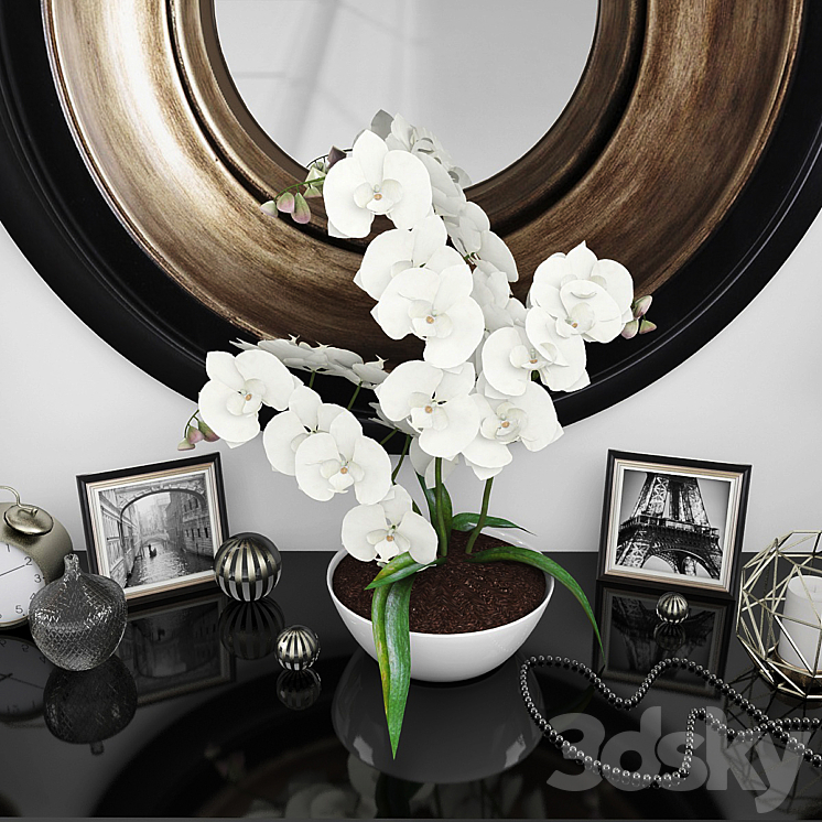 Decorative set 46 3D Model
