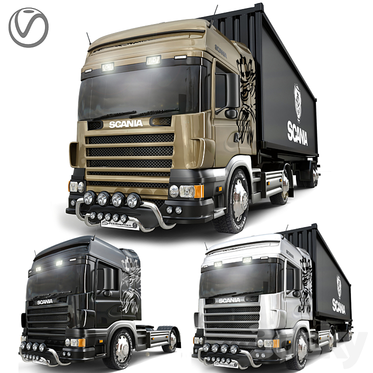 Scania 01 3DS Max - thumbnail 1