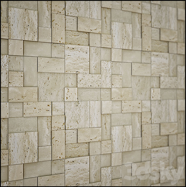 panel stone 3D Model