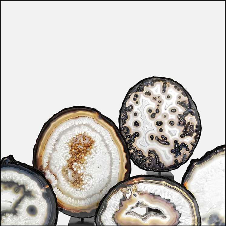 agate decor set 03 3D Model
