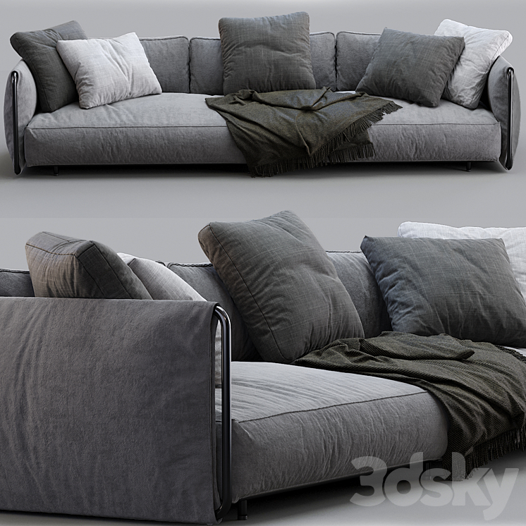 Flexform Sofa Edmond 3D Model