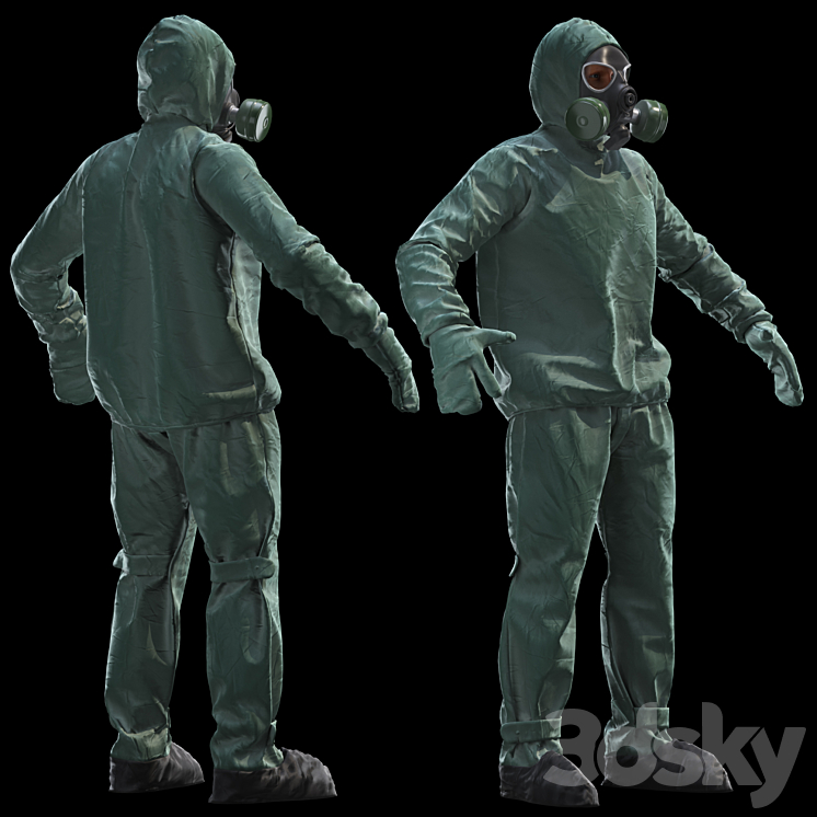 Protective suit 3D Model