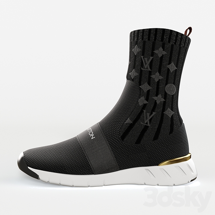 louis vuitton AFTERGAME SNEAKER BOOT - Footwear - 3D model
