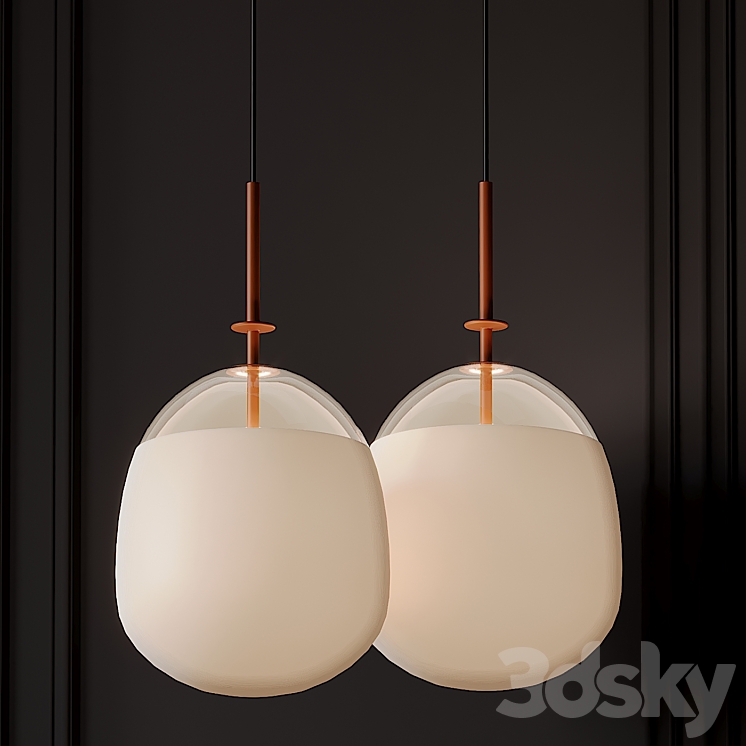 TEMPO VIVIA Pendant by Lievore Altherr 3D Model