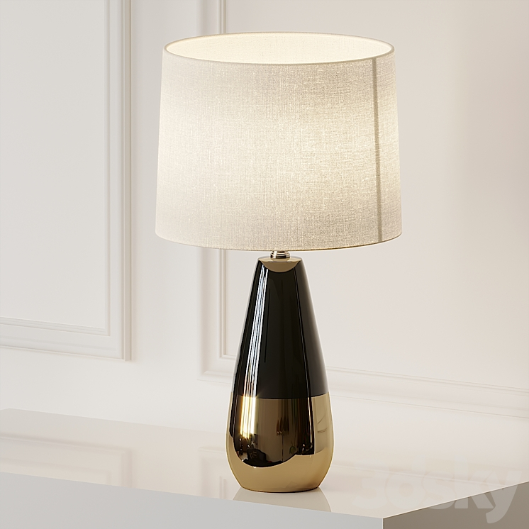 Roscoe Ceramic Table Lamp Table lamp 3D model