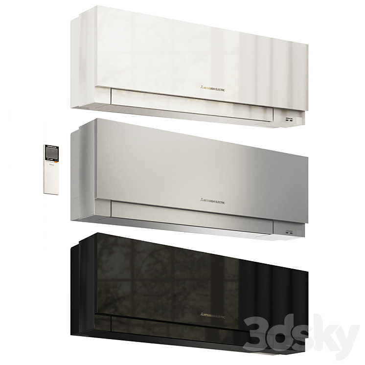 Mitsubishi Electric Air Conditioning 3DS Max 3ds Max Files