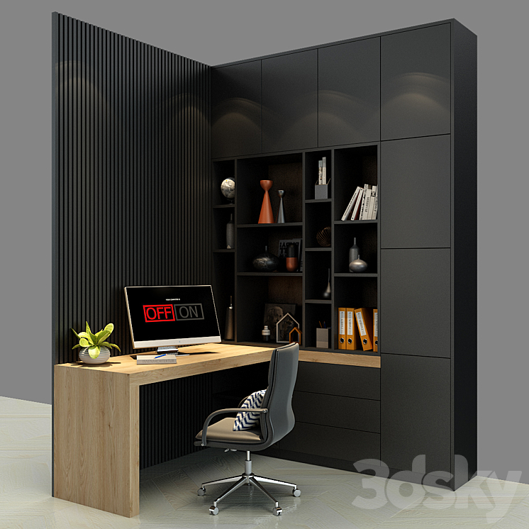 Cabinet Furniture_028 3DS Max - thumbnail 1